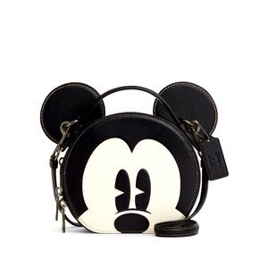 NWT Disney x Coach Mickey Mouse ear bag